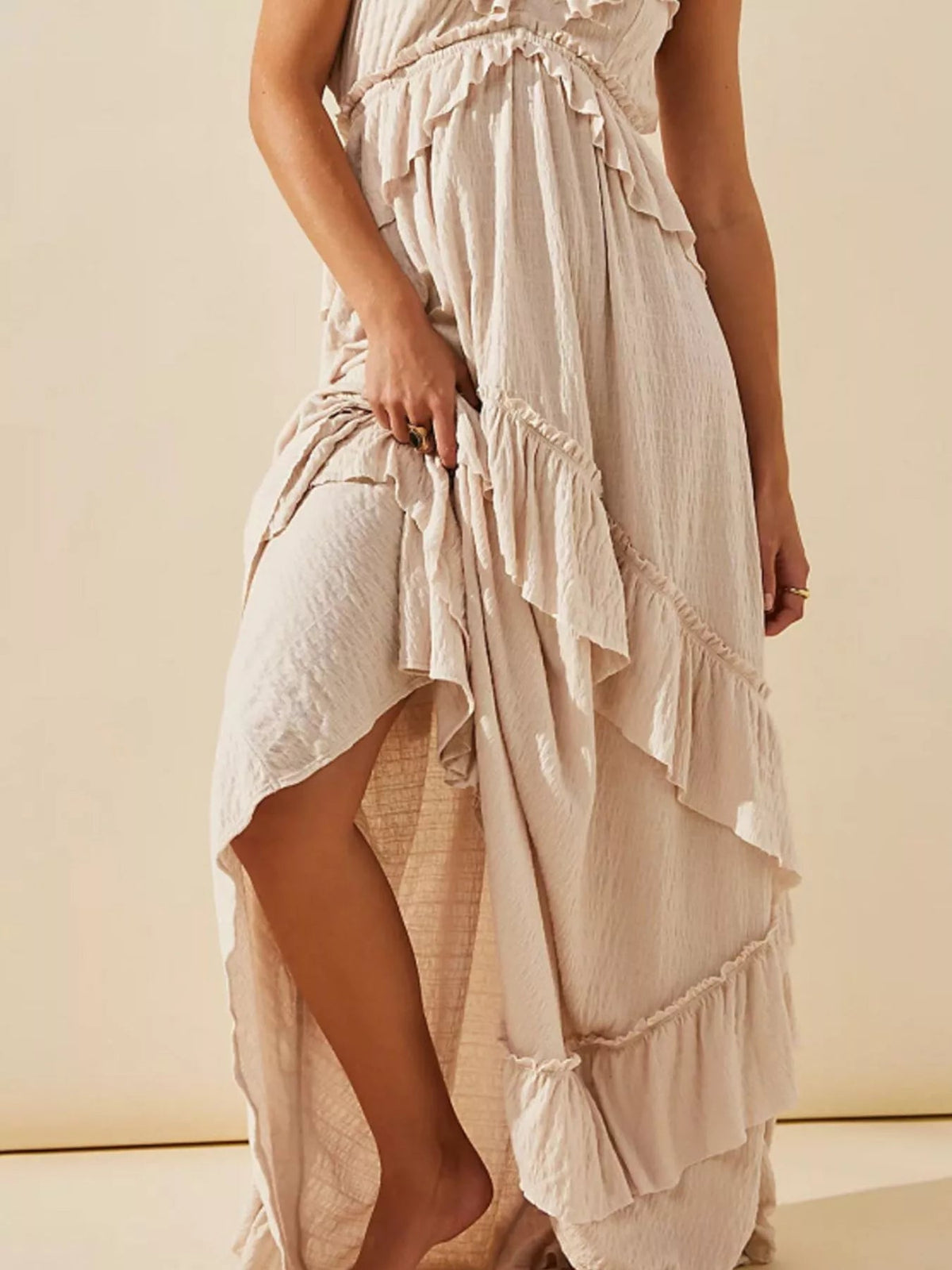 Original ruffled maxi dress photo 15